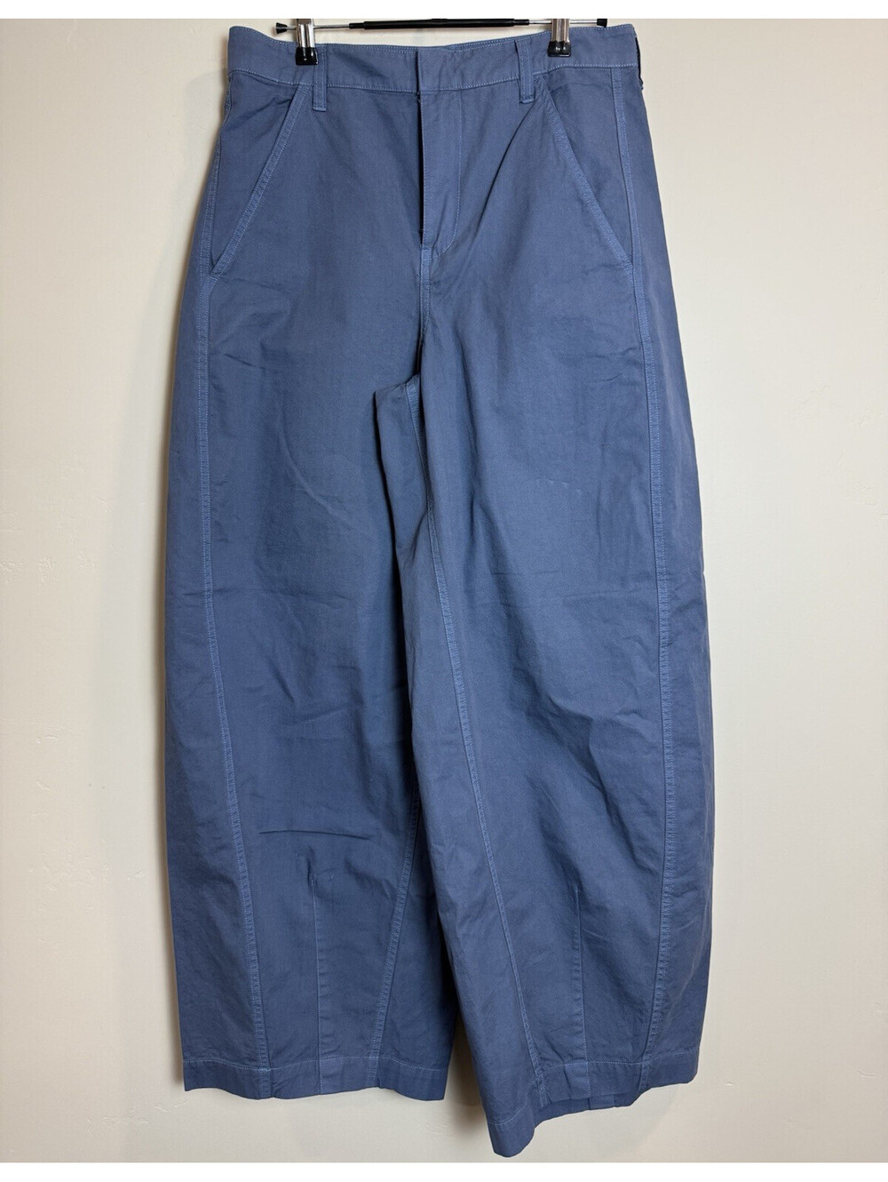 We The Free Rylee relaxed 100% cotton chino pants barrel leg pants SZ 8 NWT
